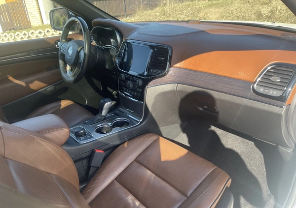 Jeep Grand Cherokee cena 167157 przebieg: 66285, rok produkcji 2019 z Dobrodzień małe 154